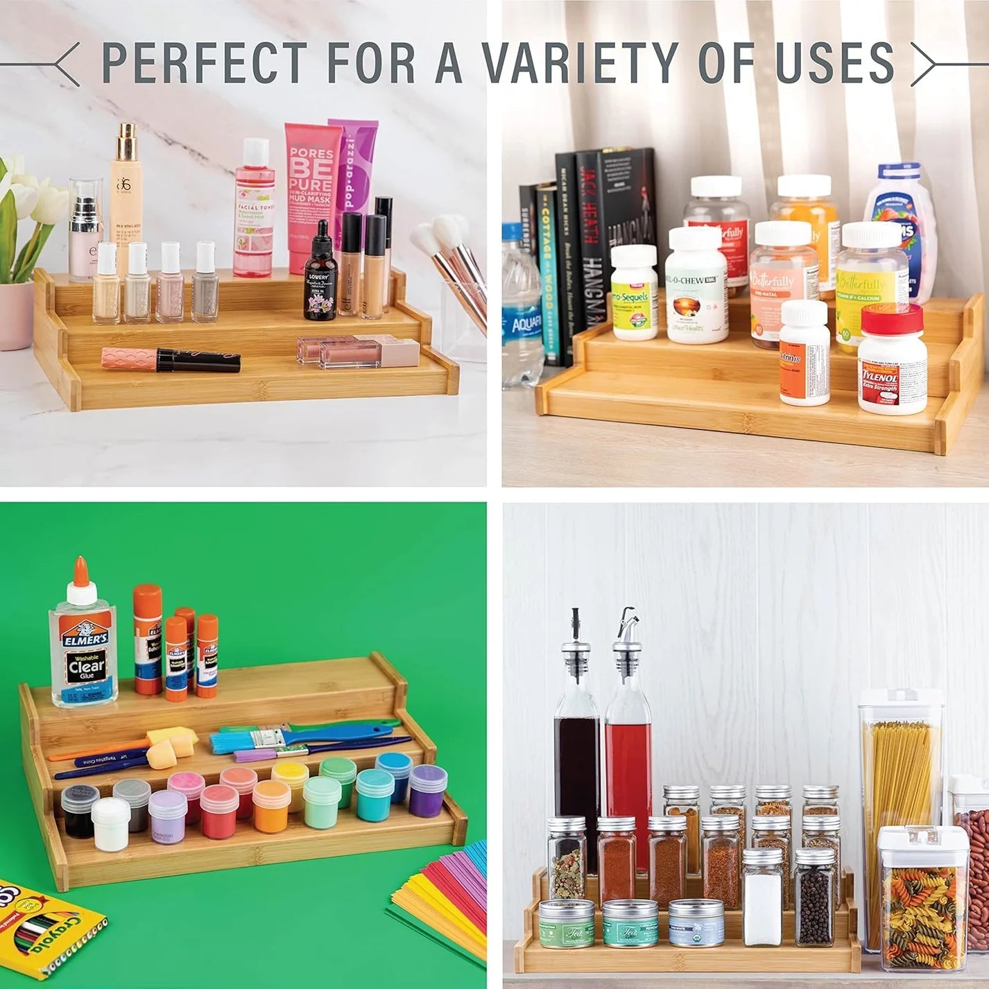 3 - tier bamboo rack - Otloubnow