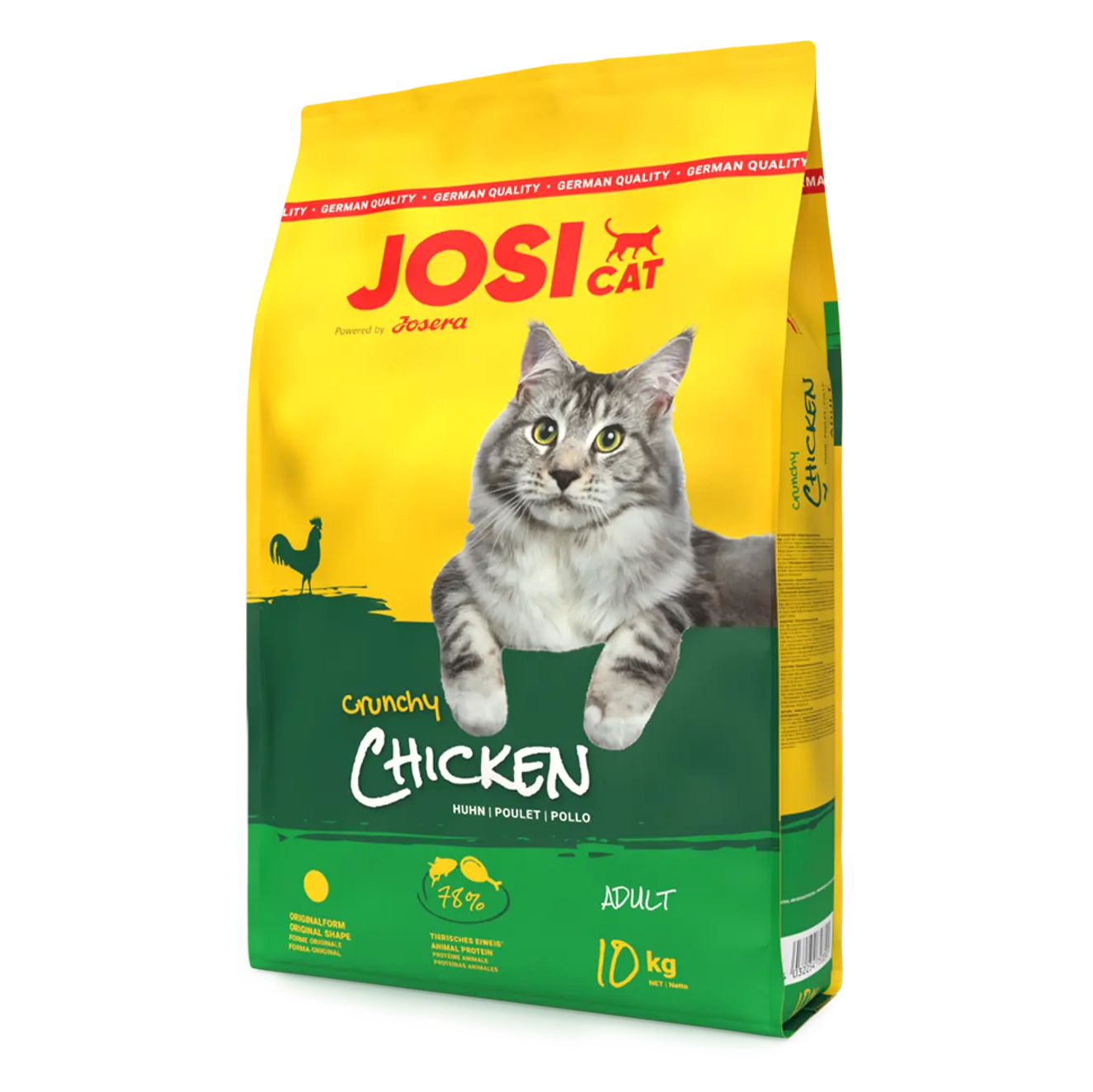JosiCat Crunchy Chicken Dry Cat Food – Complete Everyday Nutrition for Adult Cats