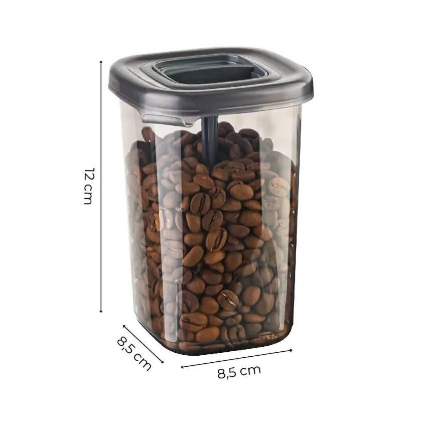 450 ml plastic spice container with spoon - Otloubnow