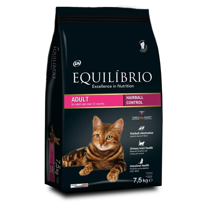 Equilibrio - Adult Cat Hairball Dry Food