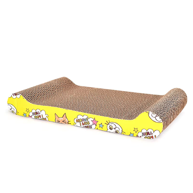 Cat Scratching Board with Catnip – Eco-Friendly & Durable