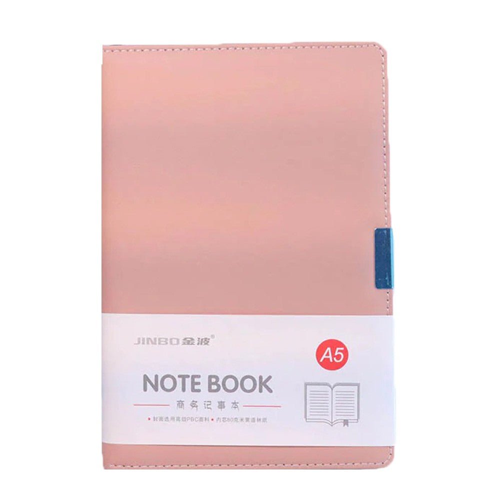 A5 colored leather notebook - Otloubnow