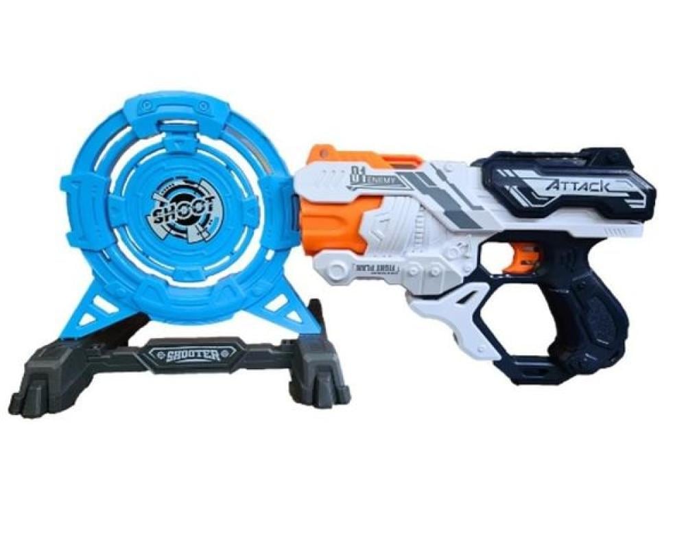 Automatic soft bullet gun with target - Otloubnow