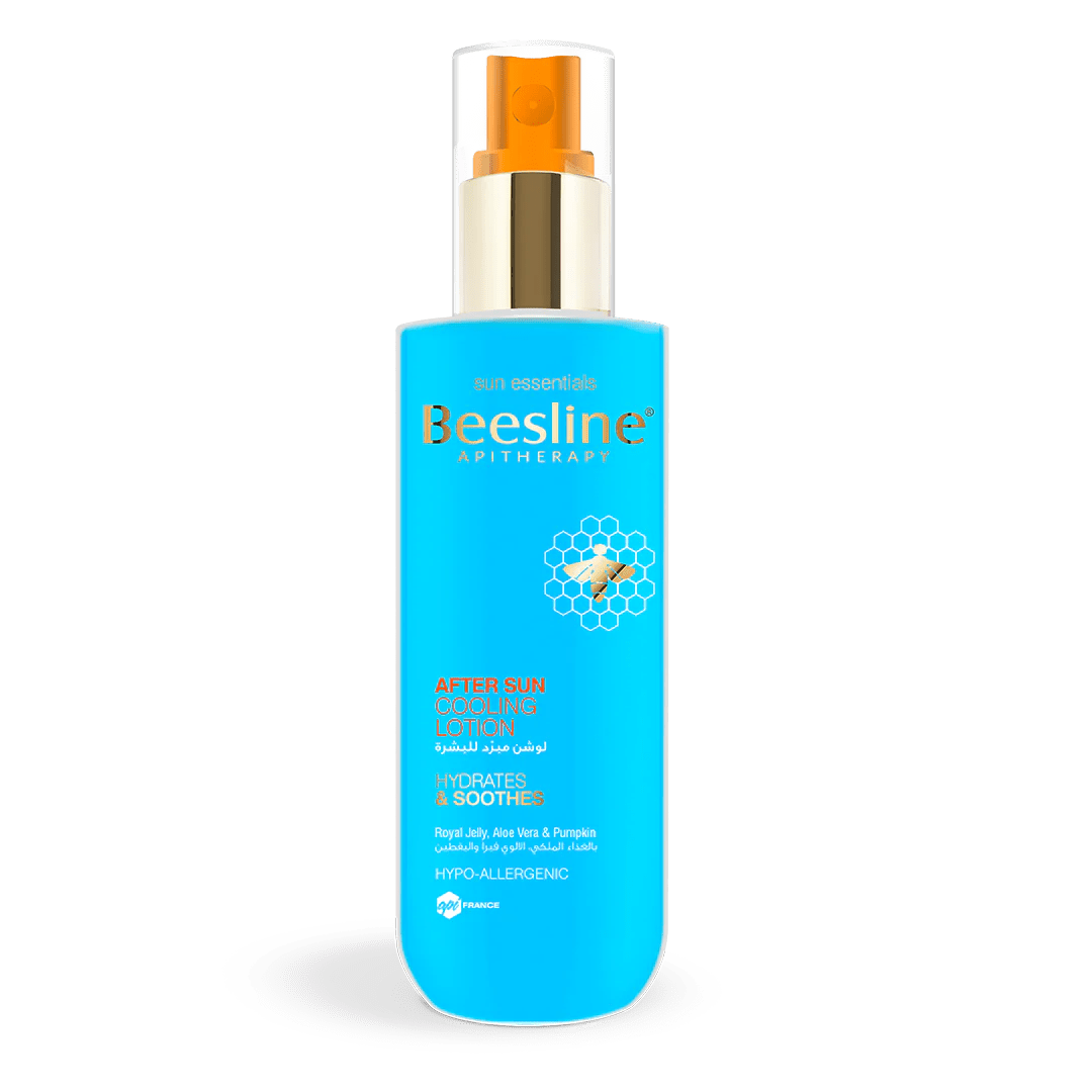 Beesline After Sun Cooling Lotion Spray, Tan Extender Hydrates & Soothes - Otloubnow