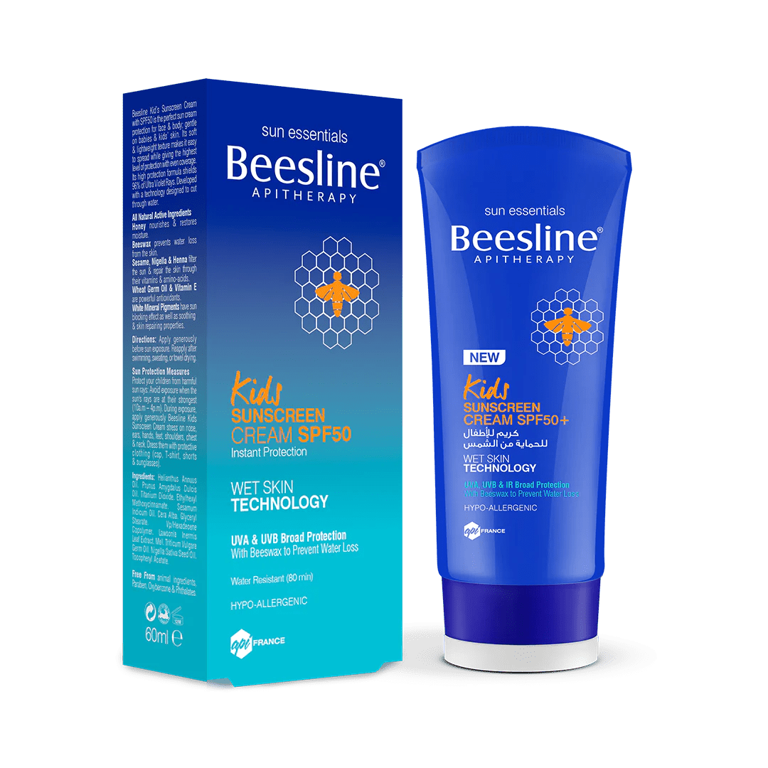 Beesline Kids Sunscreen Cream Spf50 60ml - Otloubnow
