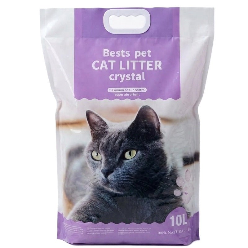 Bests Pet 10L Crystal Cat Litter - Maximum Odor Control - Otloubnow