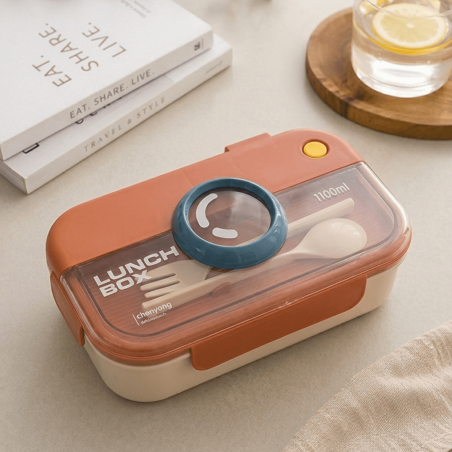 Camera rectangular lunch box - Otloubnow