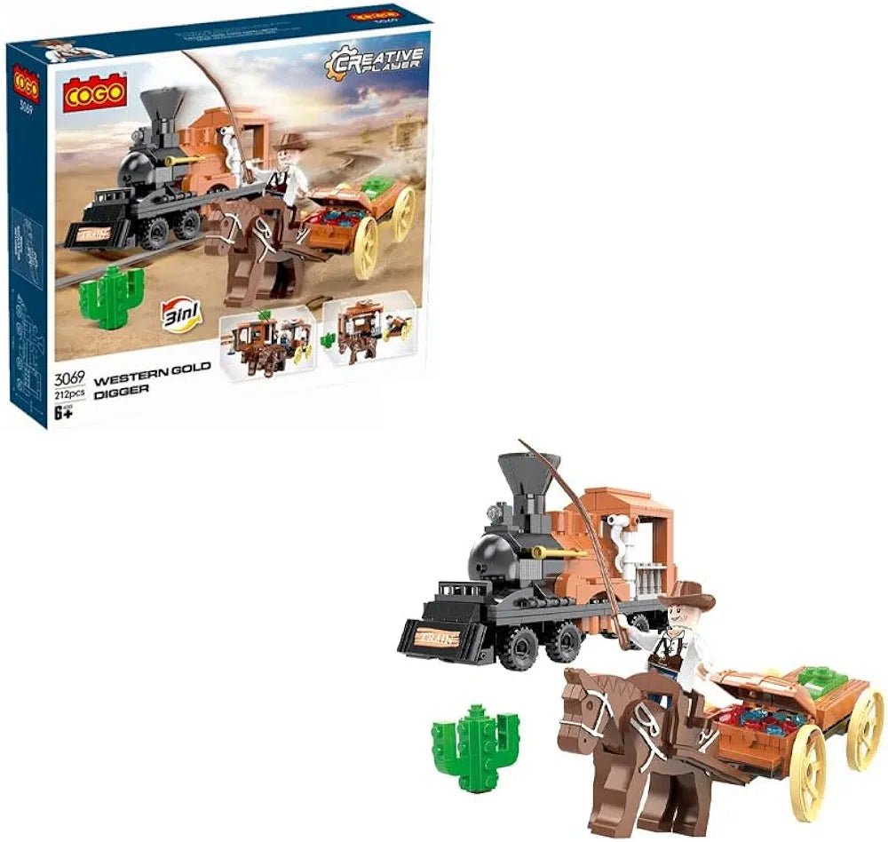 COGO western gold digger 212 pcs - Otloubnow