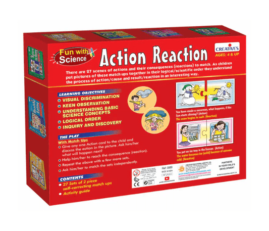 Creatives action reaction puzzle - Otloubnow