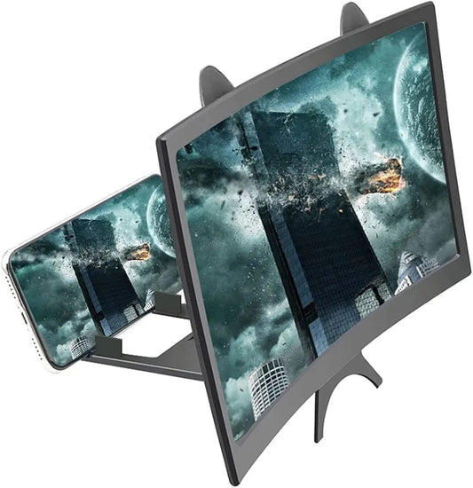 Curved phone screen magnifier - Otloubnow