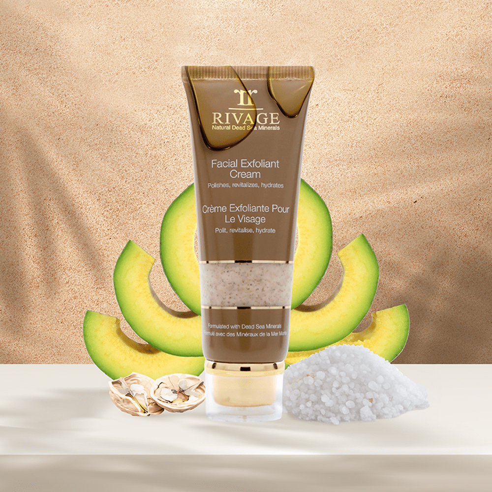 Dead Sea Facial Exfoliant Cream - Tube 100ml - Otloubnow
