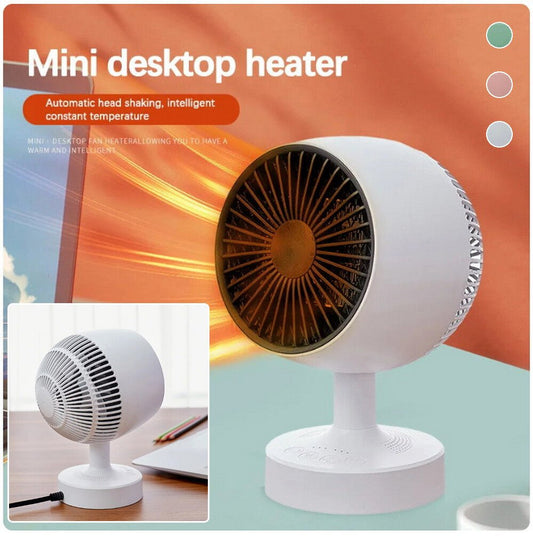 Desktop mini portable fan and heater - Otloubnow