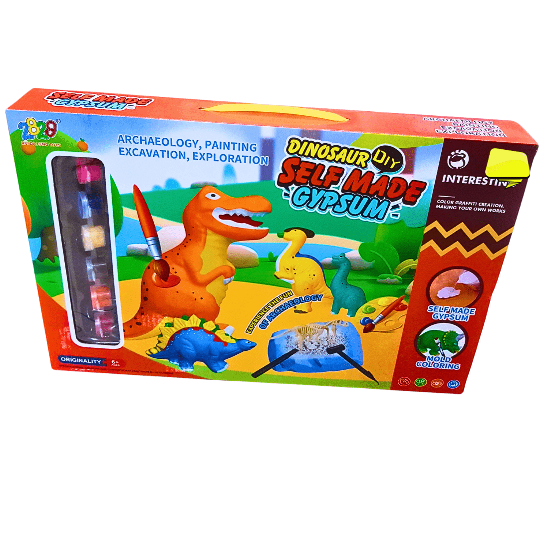 DIY gypsum dinosaur set - Otloubnow DIY gypsum dinosaur set - Otloubnow