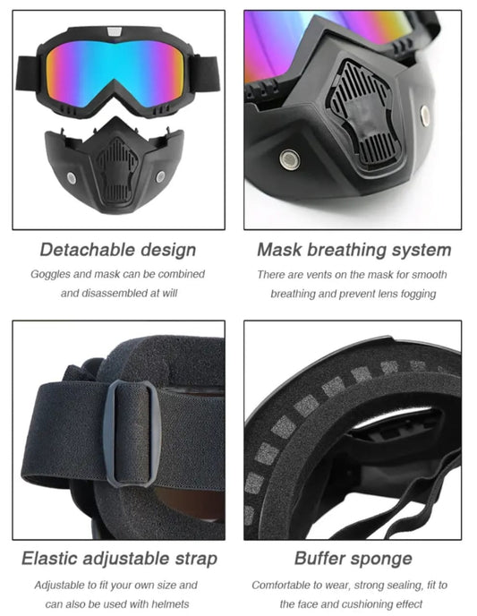 Dustproof motorcycle mask - Otloubnow