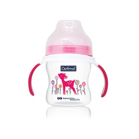Extra Wide Neck Feeding Bottle With Handle 150ml - Otloubnow