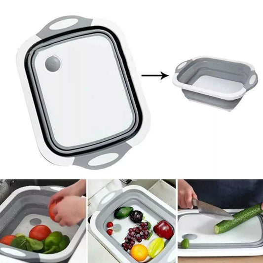 Foldable cutting board & drain basket - Otloubnow