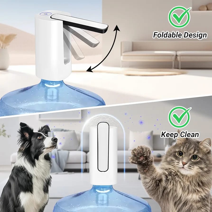 Foldable rechargeable water pump - Otloubnow