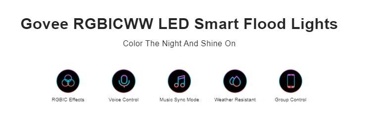 Govee Outdoor Flood Lights 4 - pack - Otloubnow