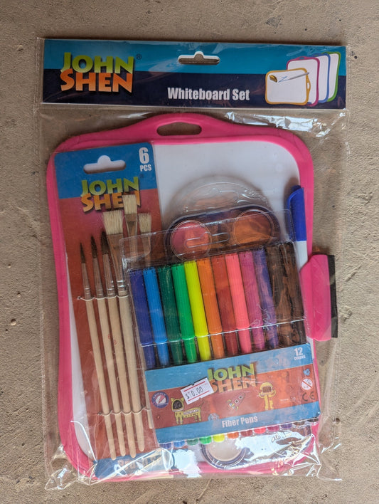 John Shen whiteboard set - Otloubnow