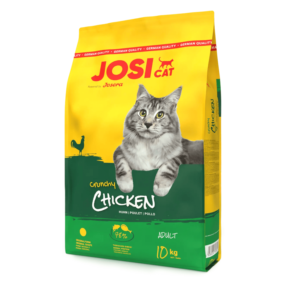 JosiCat Crunchy Chicken Dry Cat Food – Complete Everyday Nutrition for Adult Cats - Otloubnow