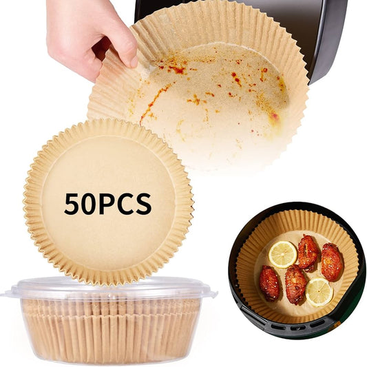 Large air fryer disposable paper 50 pcs - Otloubnow