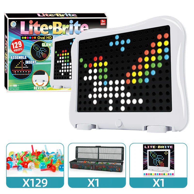 Lite Brite creative game - Otloubnow