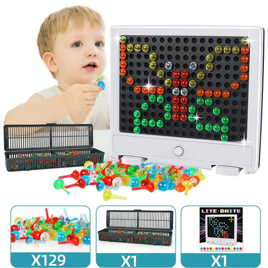 Lite Brite creative game - Otloubnow