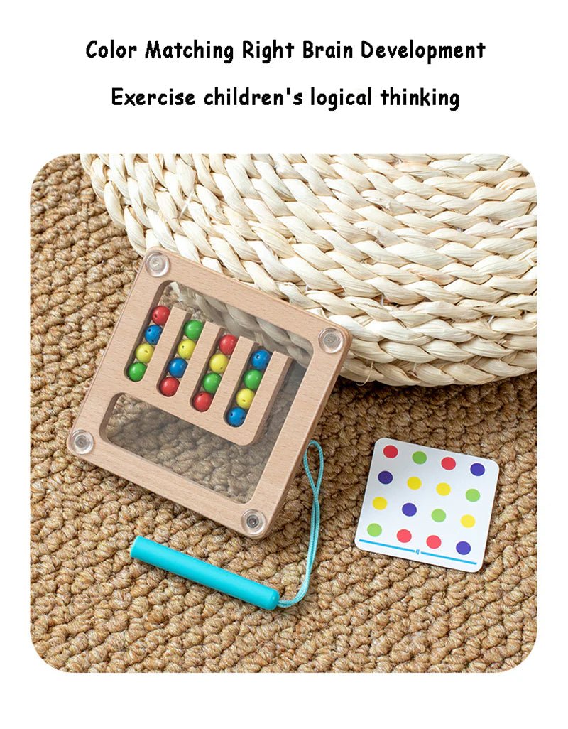 Magnetic pen sorting game - challenge game - Otloubnow