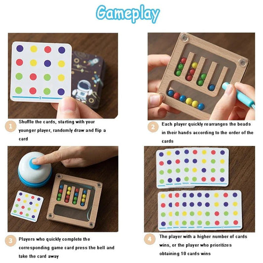 Magnetic pen sorting game - challenge game - Otloubnow