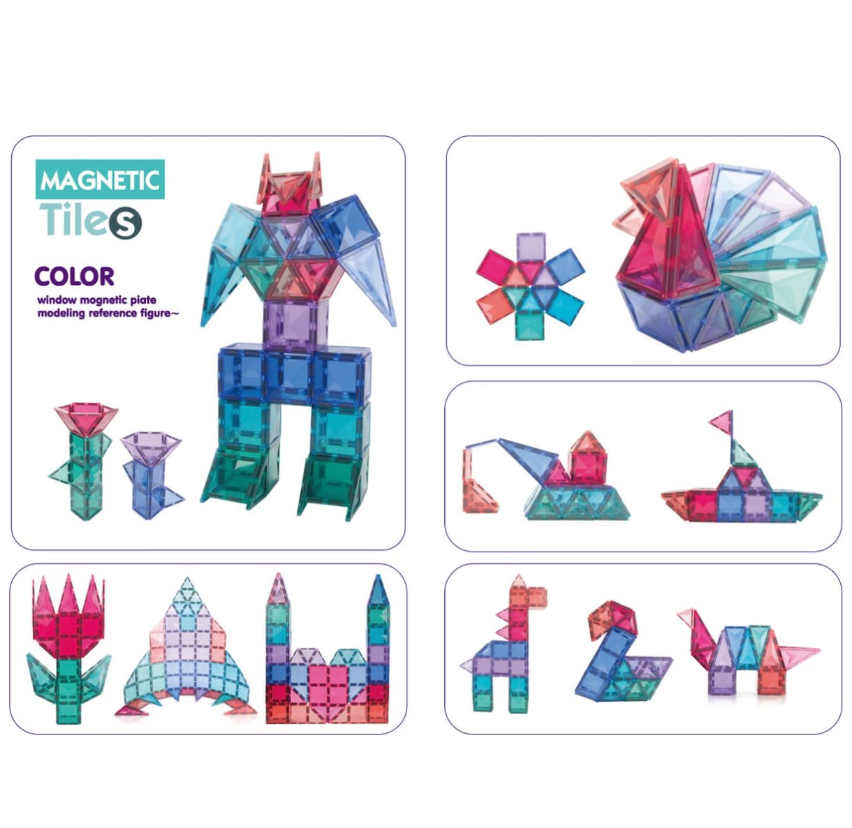 Magnetic tiles in a box - Otloubnow