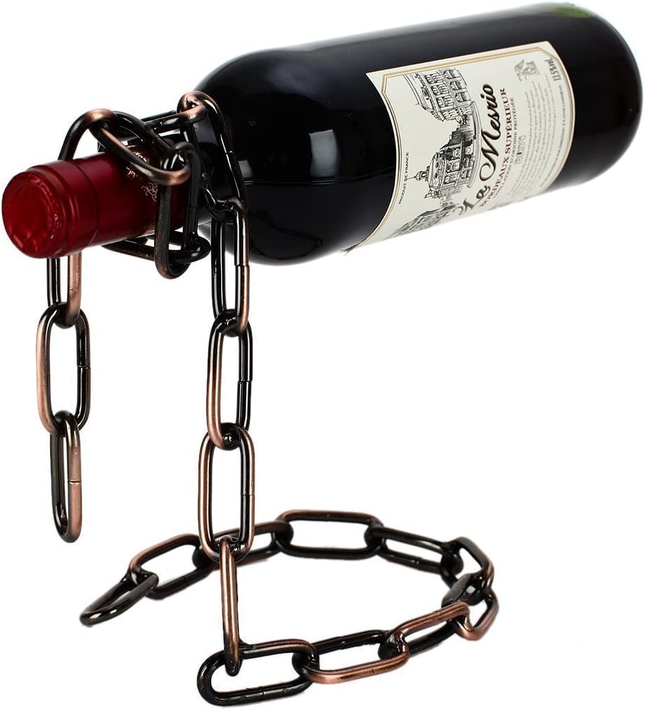 Metal Chain Wine Holder - Otloubnow