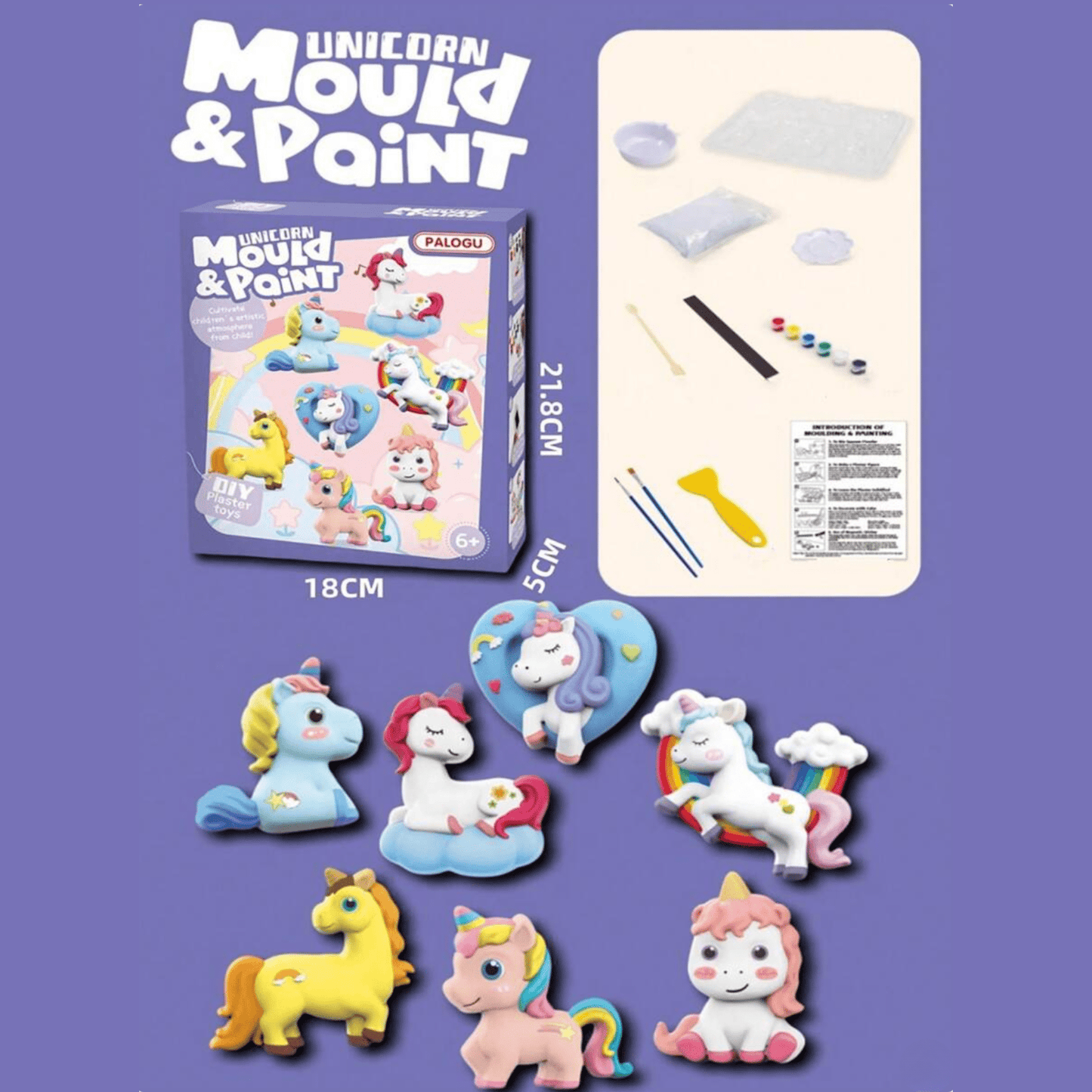 Mold & paint - Unicorns - Otloubnow