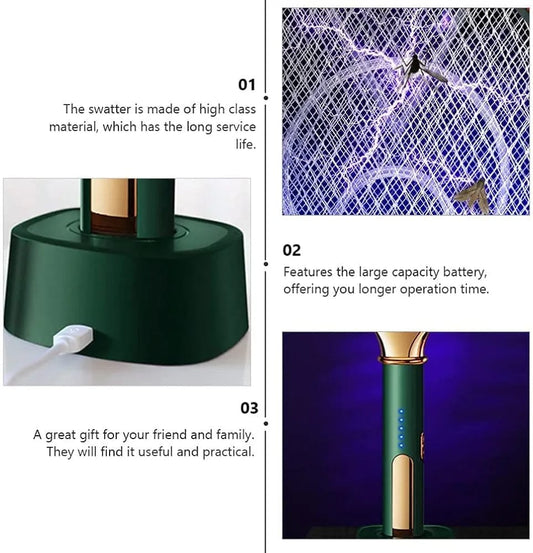 Mosquito rechargeable racket - Otloubnow