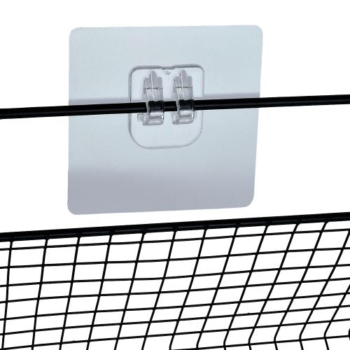 No drill metal shelf with roll hanger - Otloubnow