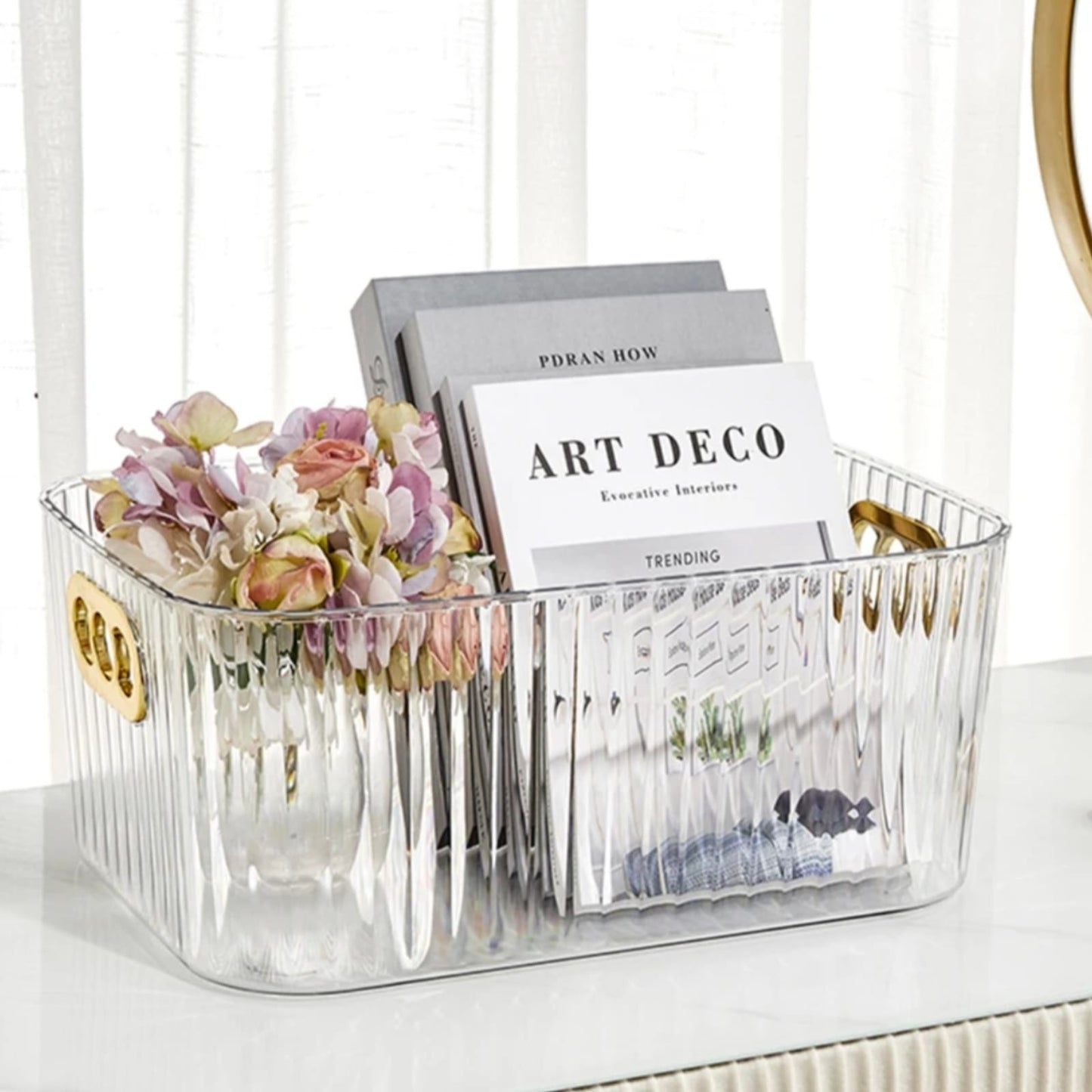 Plexi storage basket - Otloubnow