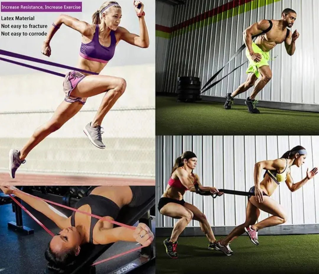 Full Set Resistance Bands - Ultimate Workout Gear - Otloubnow