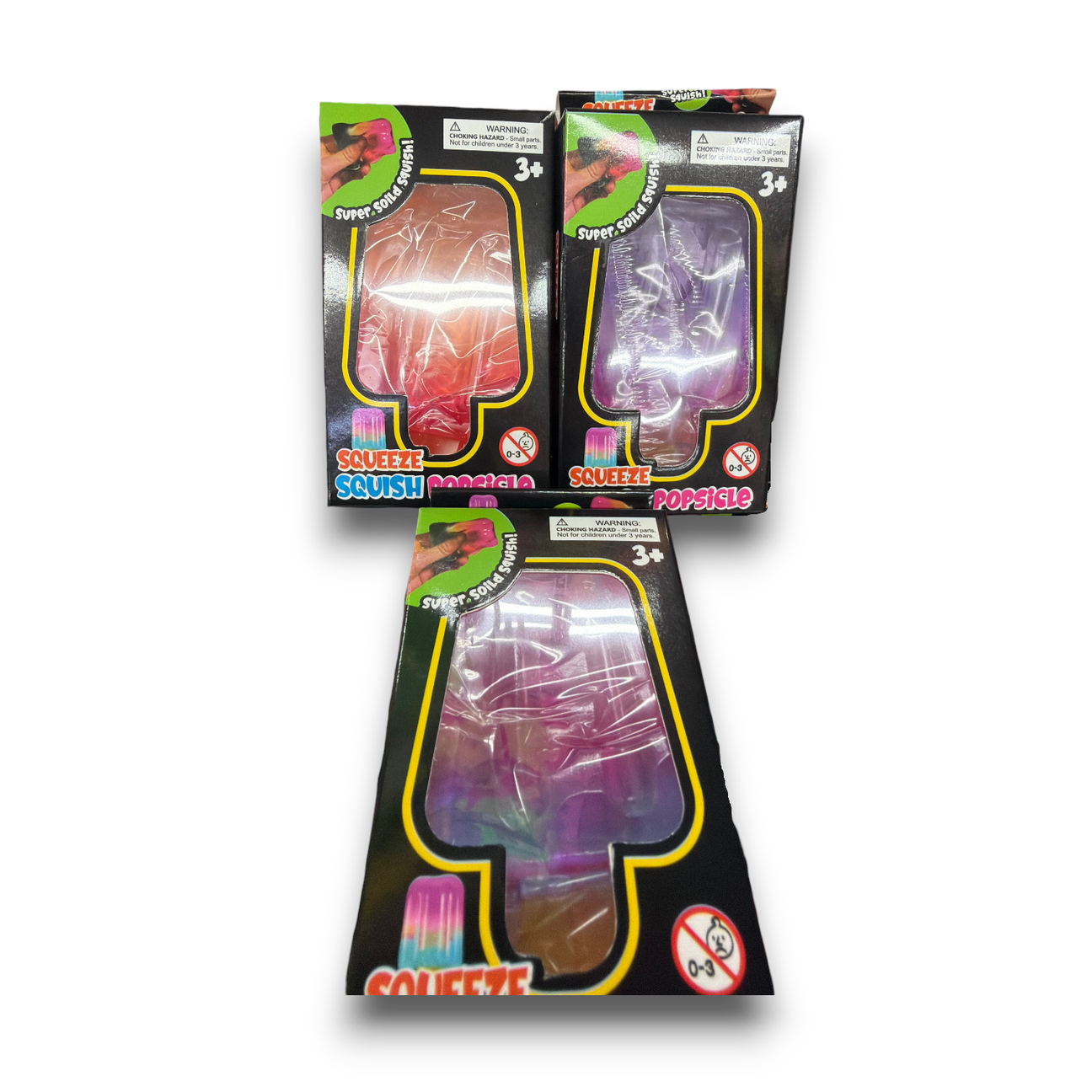 Squeeze toy popsicle