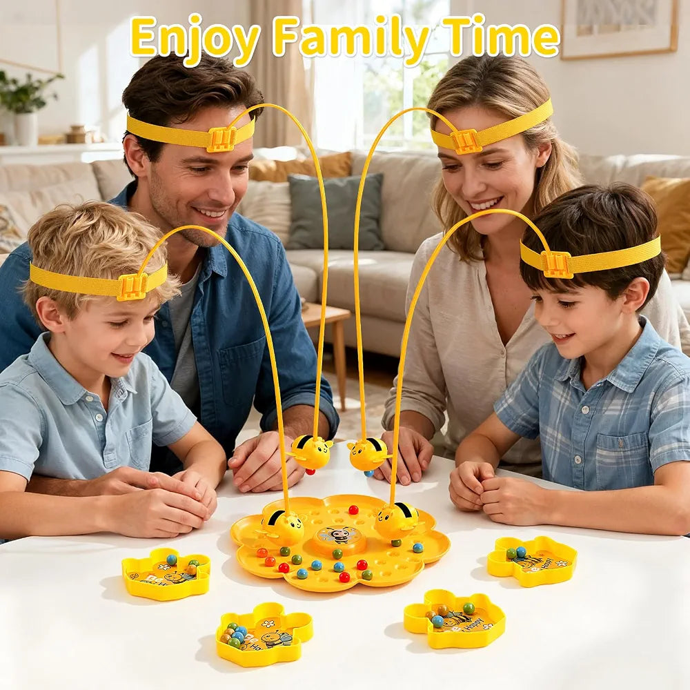 Bee gathering pearls game