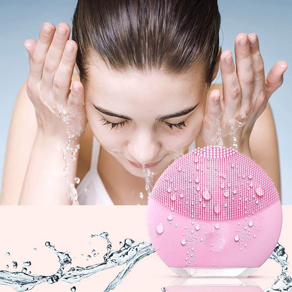 Electric face brush & massager