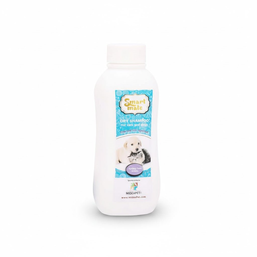 Smart Mate Flea And Tick Dry Shampoo Powder for Dogs & Cats - Otloubnow