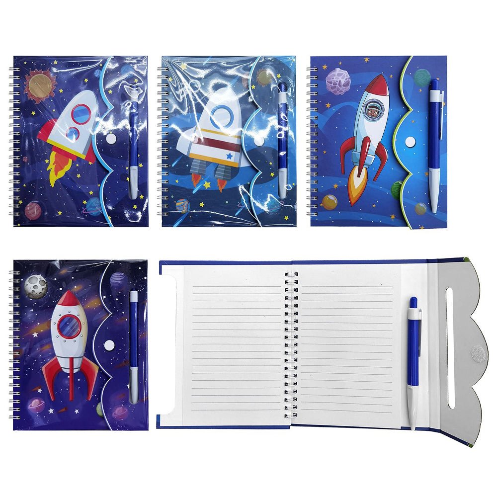 Spaceship notebook with pen - Otloubnow