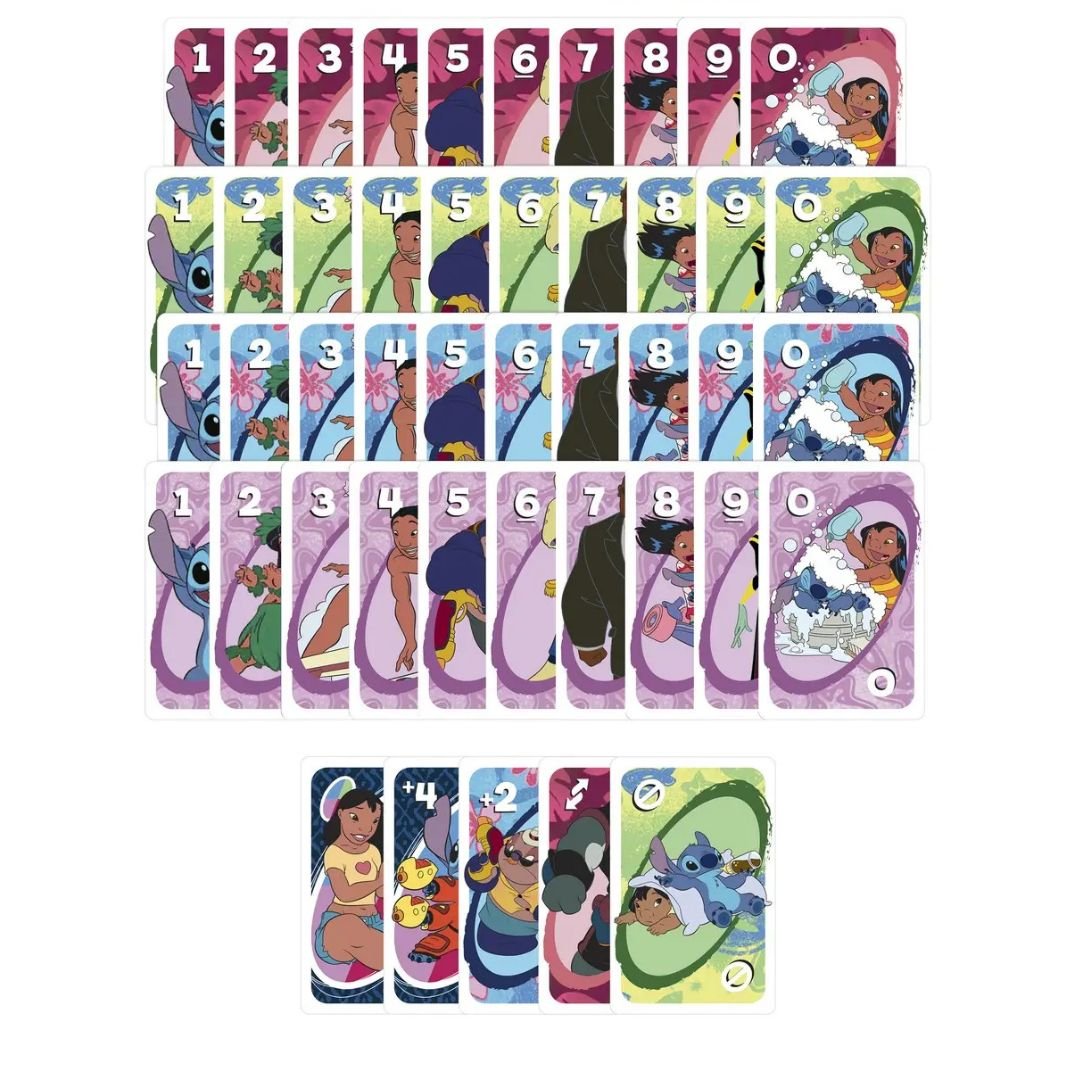 Stitch & Lilo UNO card - Otloubnow