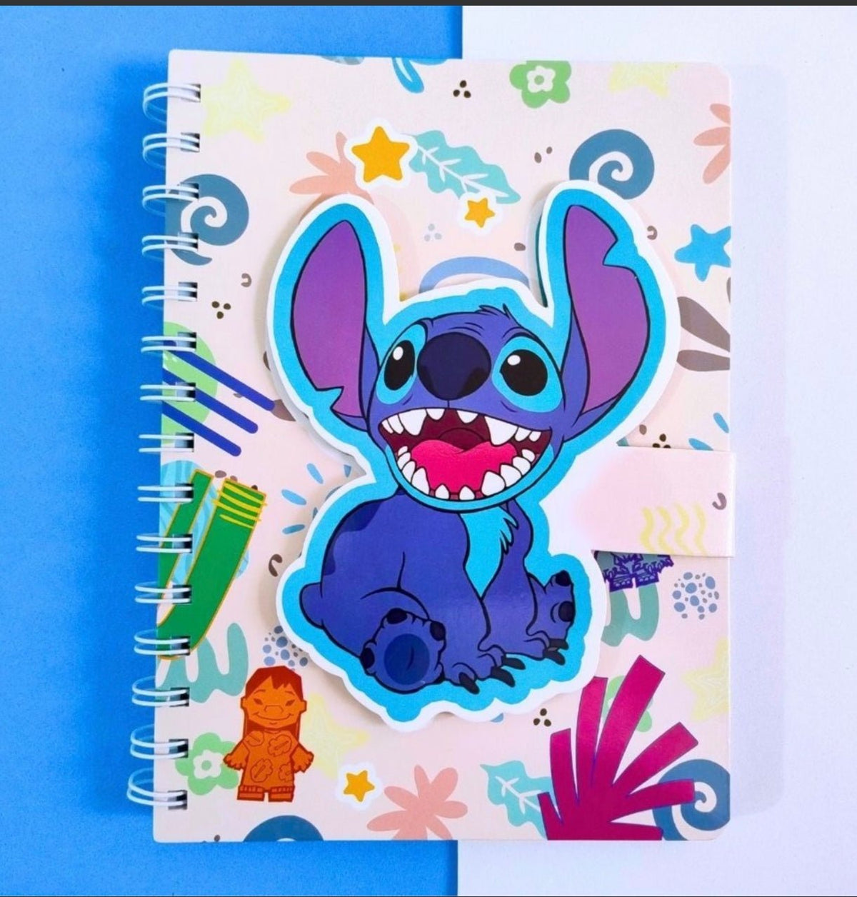 Stitch spiral notebook - Otloubnow
