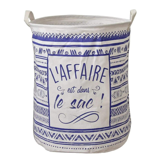 Storage basket - blue/white - Otloubnow