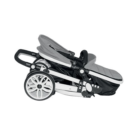 Stroller Set (2 In 1) - Newborn Basket Stroller - Swivelling Wheels - Otloubnow