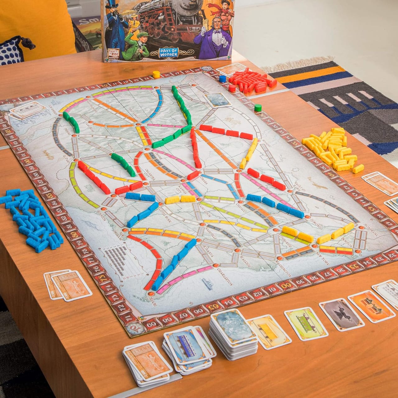 Ticket to ride board game - Otloubnow