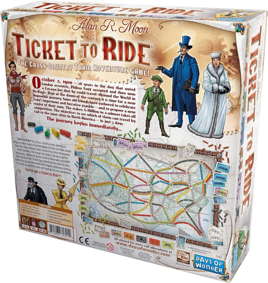 Ticket to ride board game - Otloubnow