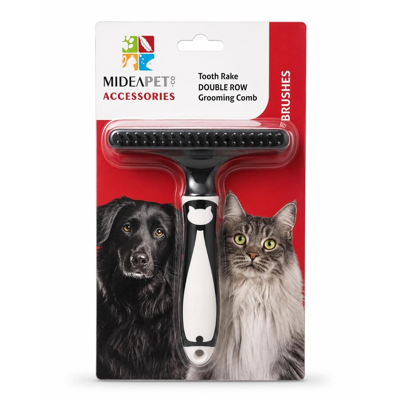 Tooth Rake Double Row Grooming Comb - Otloubnow