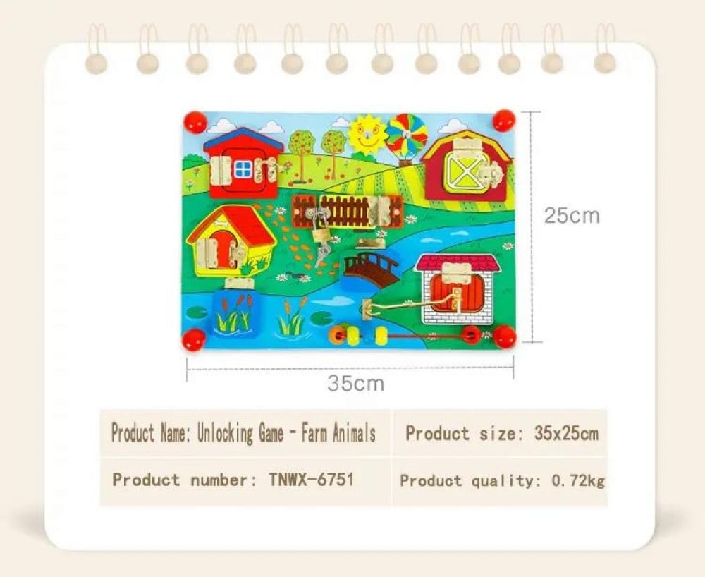 Unlock wood educational game - Otloubnow