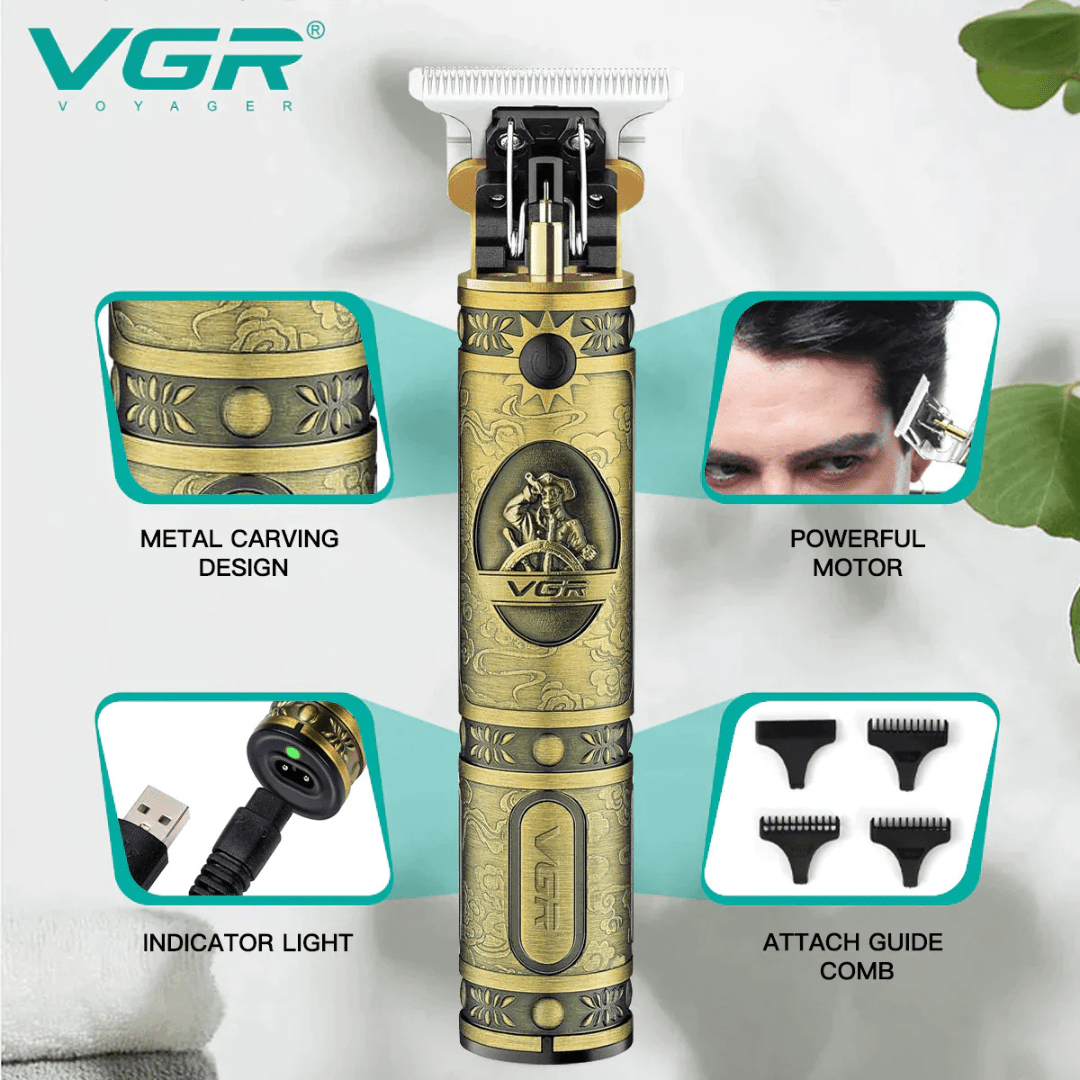 VGR Professional Rechargeable Hair Trimmer V091 - Otloubnow